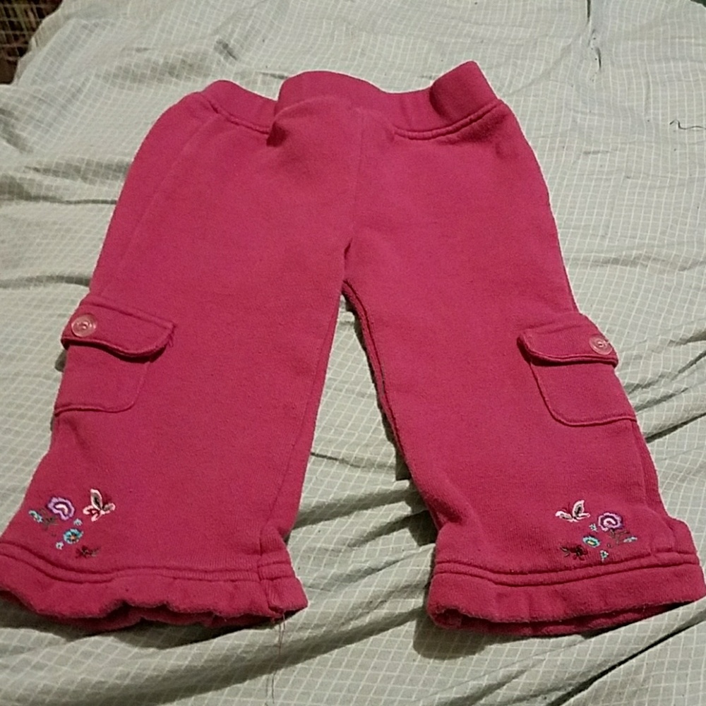 Pink sweatpants