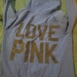 VS PINK full zip hoodie