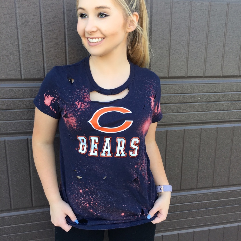 Chicago Bears Distressed Shirt