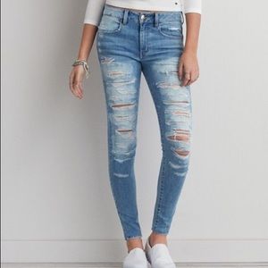 Super stretch Hi-rise jeans