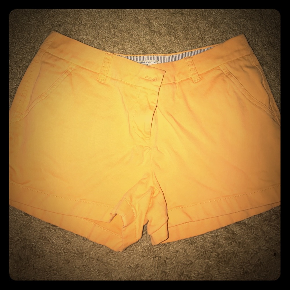 Southern tide shorts orange