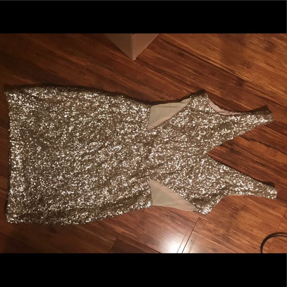 sequin dress