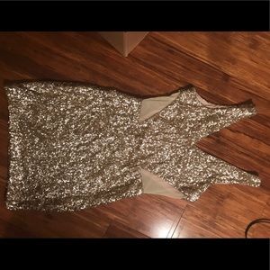 sequin dress