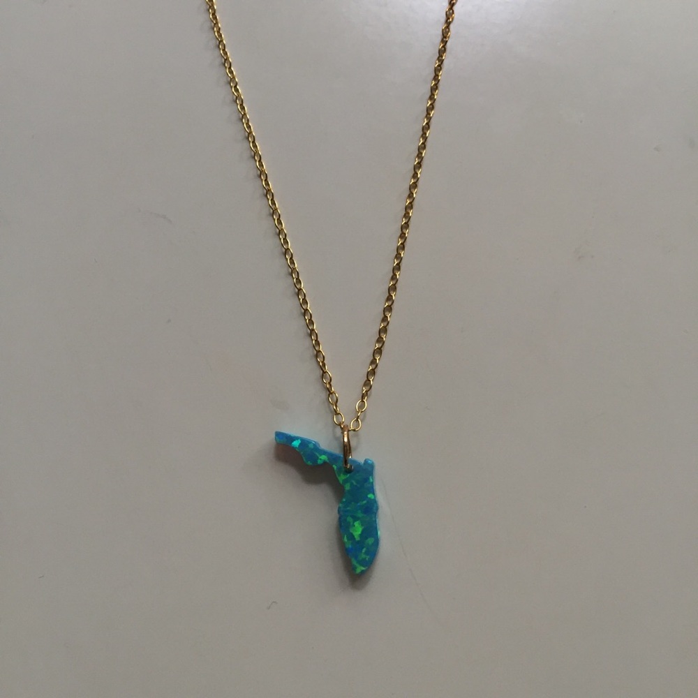 Opal Florida State Necklace