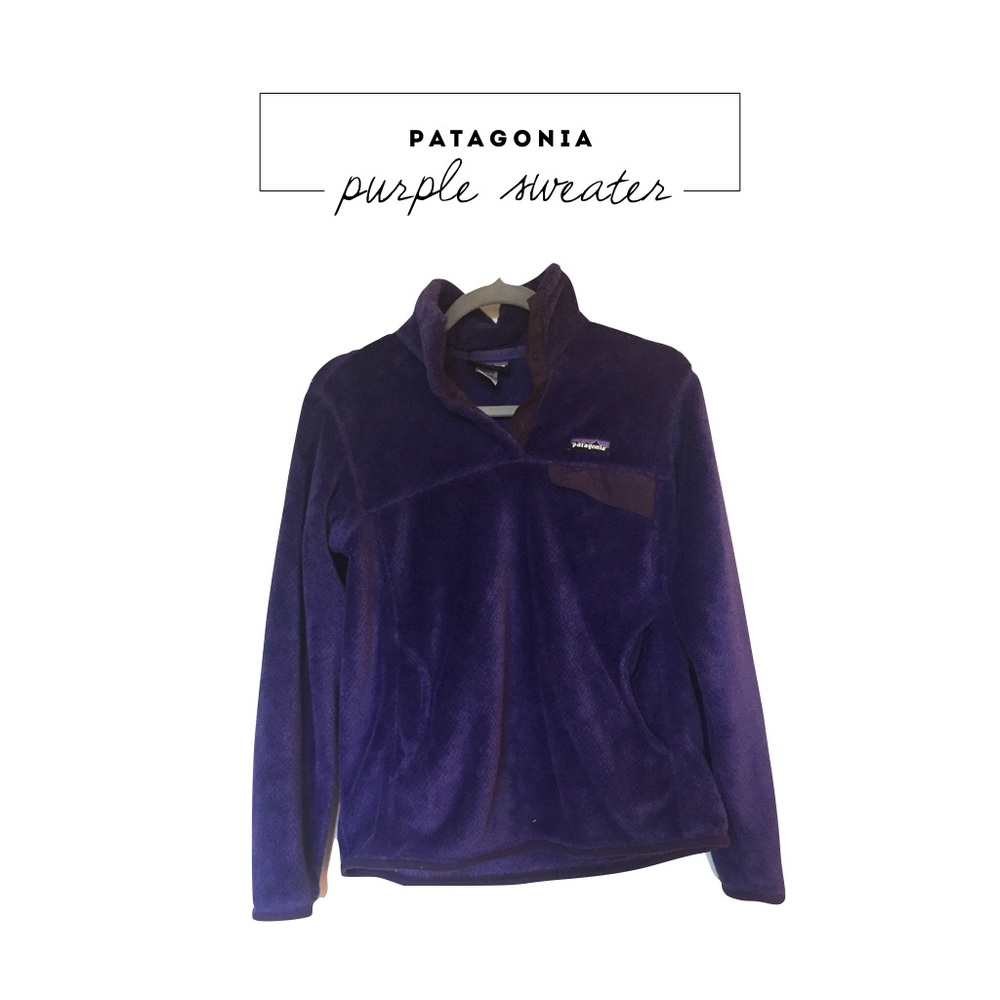 Patagonia Purple Sweatshirt