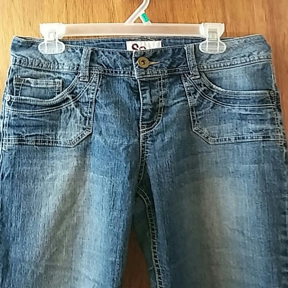 DONATED So Brand Denim Crops