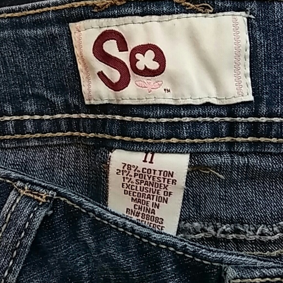 DONATED So Brand Denim Crops - Picture 4 of 4