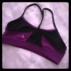 Lululemon purple sports bra