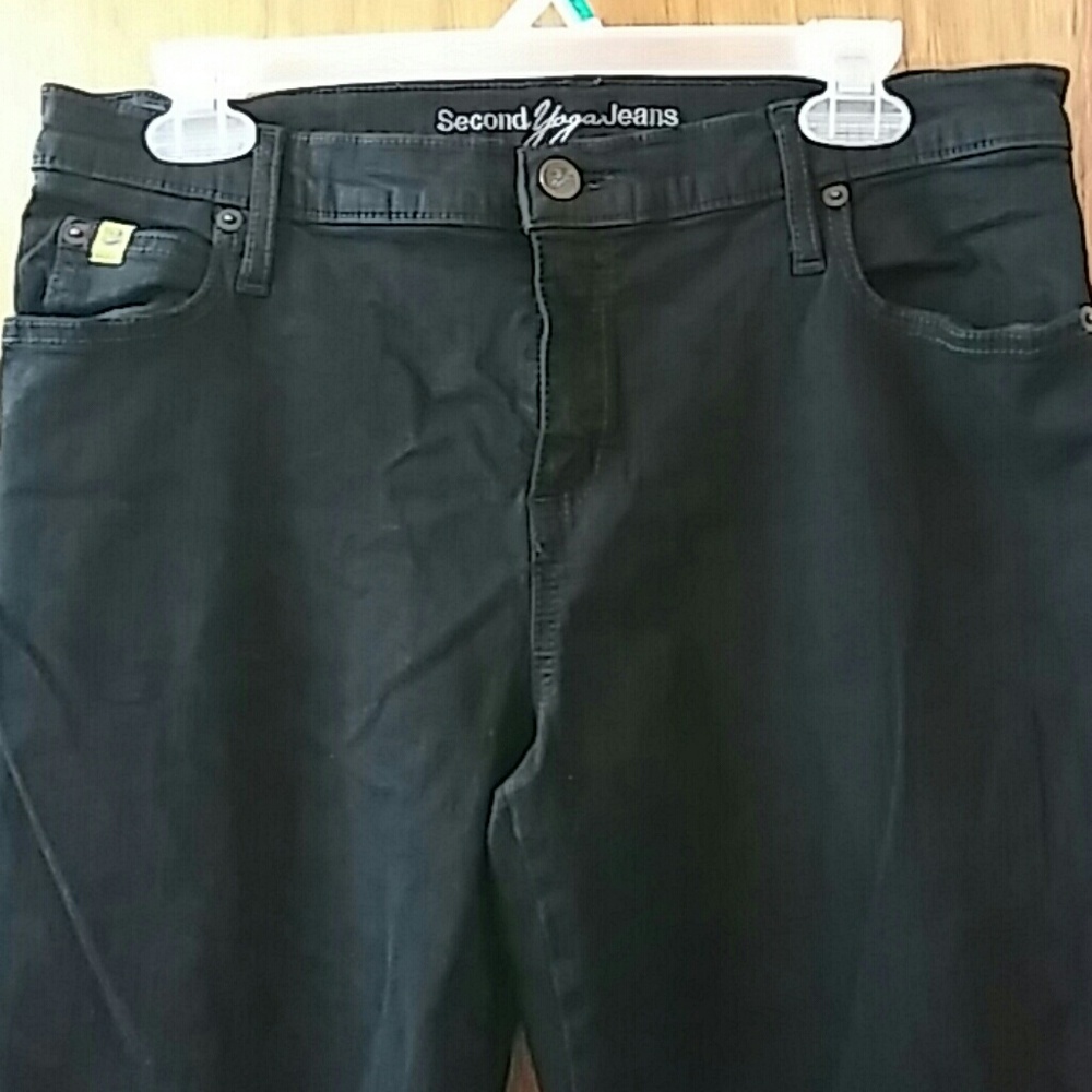 Second Yoga Black Jeans