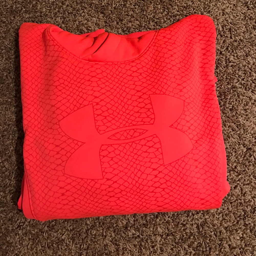 Under Armour hoodie coral XL