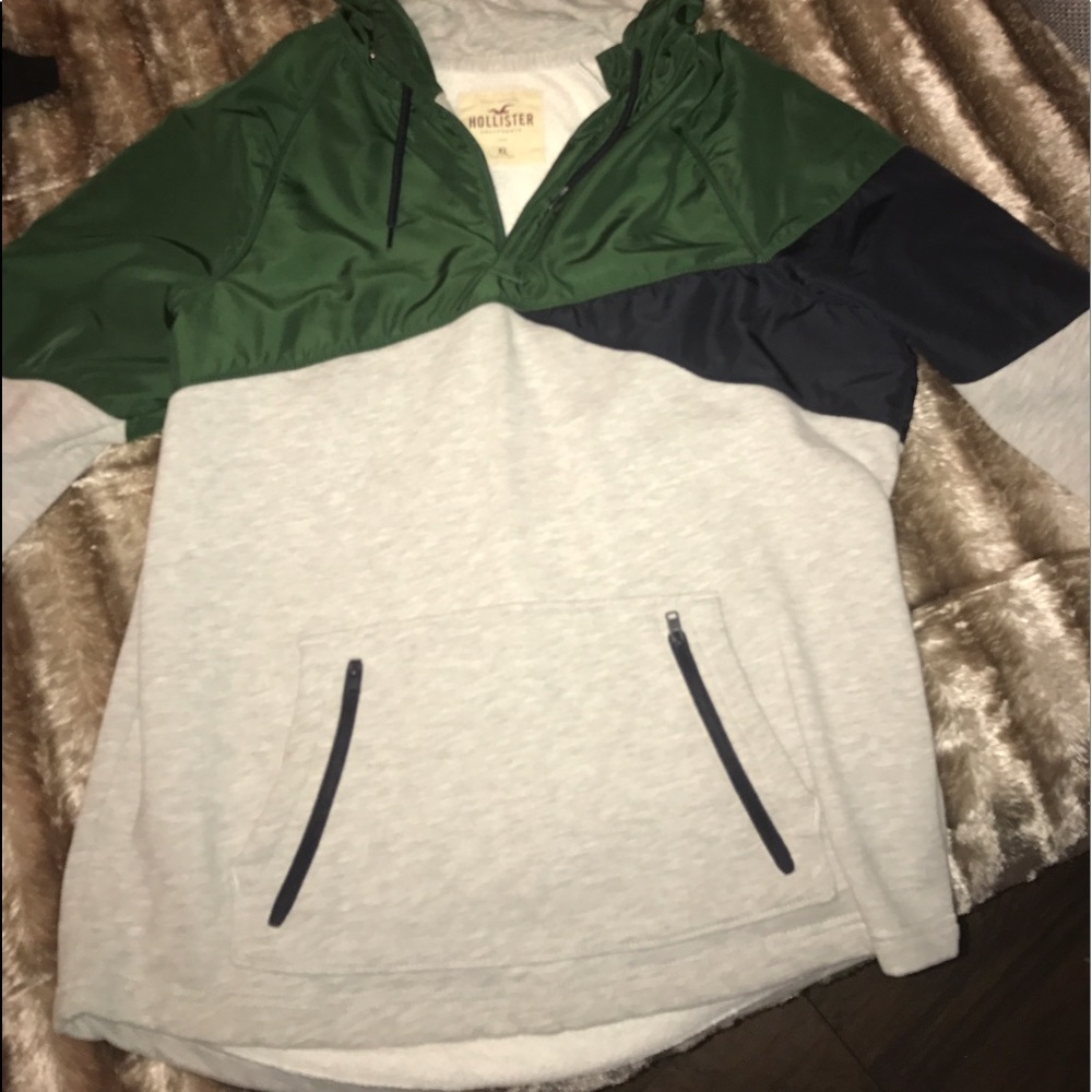 Hollister hoodie.