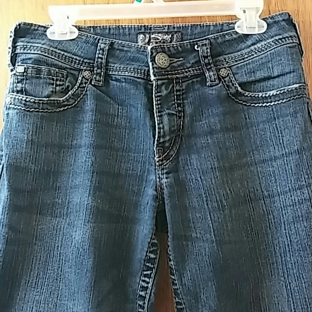 VGUC Silver Suki Surplus Jeans