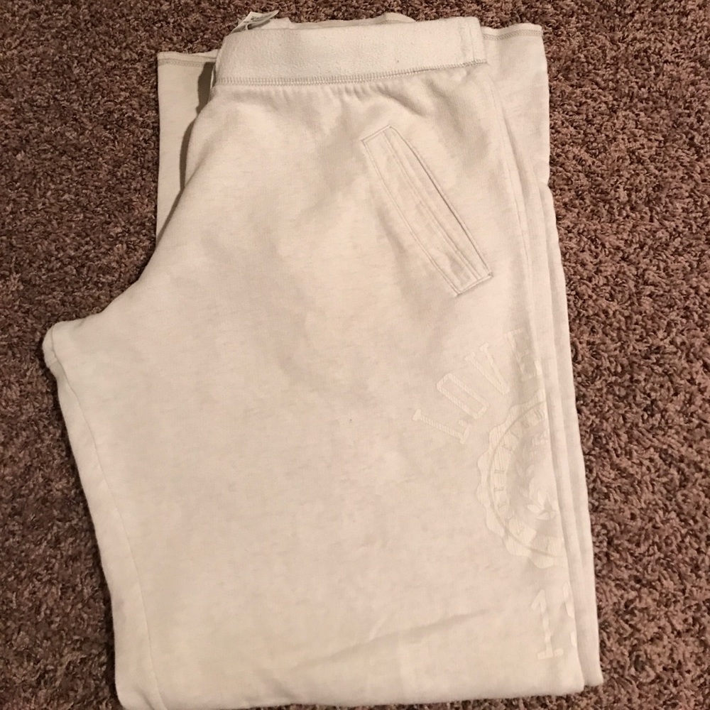 Pink Victoria Secret Boyfriend pants medium