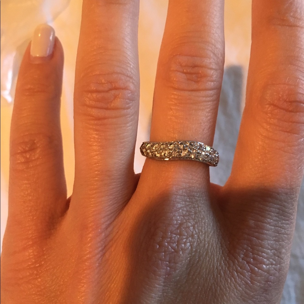 Silver Wave Ring - Picture 4 of 5