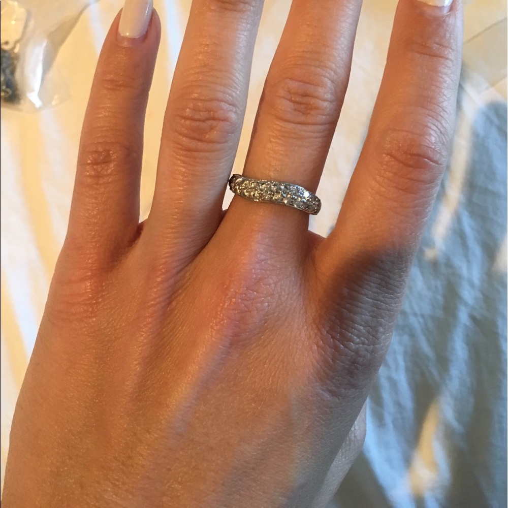 Silver Wave Ring - Picture 3 of 5