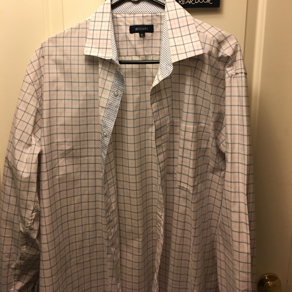 Button down dress shirt size XL Bogari