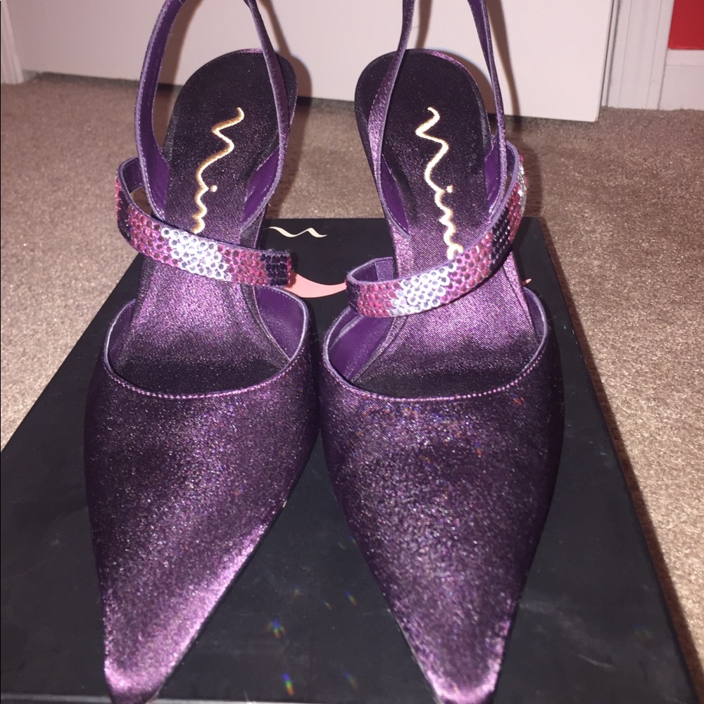 Purple heels