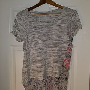 Honey punch hi-lo summer top