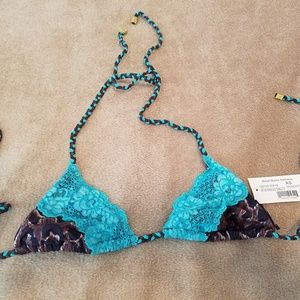 Beach Bunny Swimwear Lady Lace XS top New