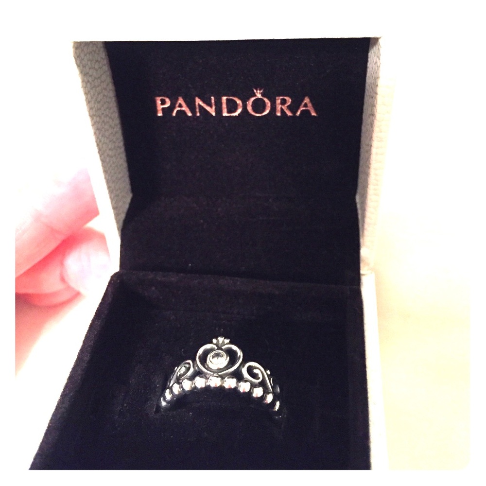 Pandora 'My Princess' Ring. Sz 5.