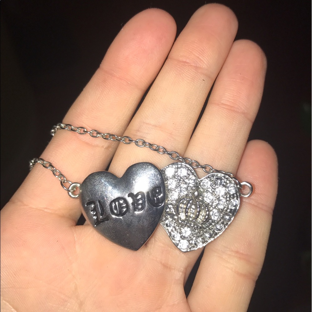 Silver juicy necklace
