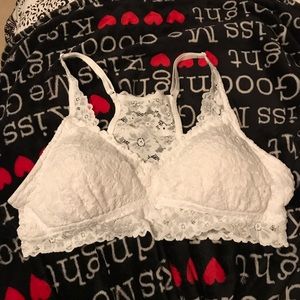 Aerie Padded Lace Racerback Bralette