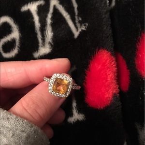 November Birthstone Ring