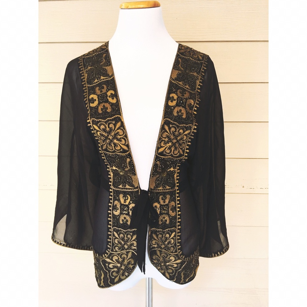 Chico's Chiffon Kimono Top Chico's size 1