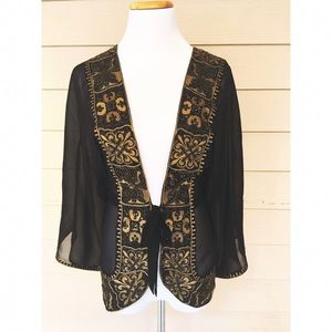 Chico's Chiffon Kimono Top Chico's size 1