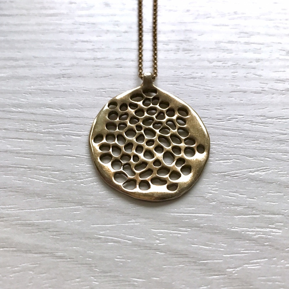 ✨HP!✨ Artisan Gold Sea Fan Necklace