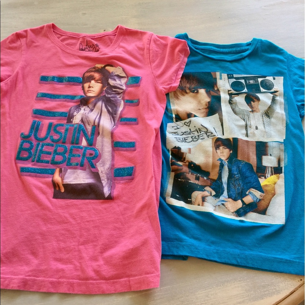 Vintage Justin Bieber T-Shirts.