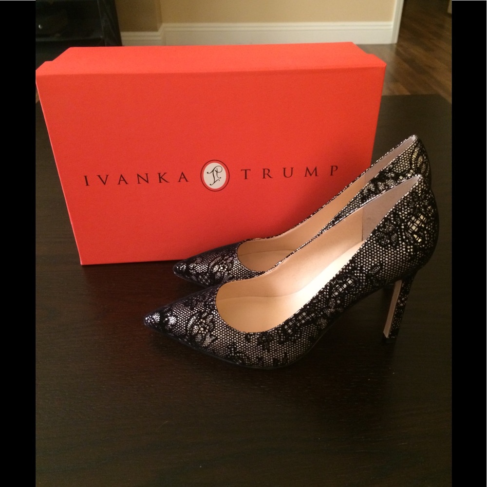 Ivanka Trump Lace Pumps
