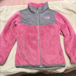 Pink north face