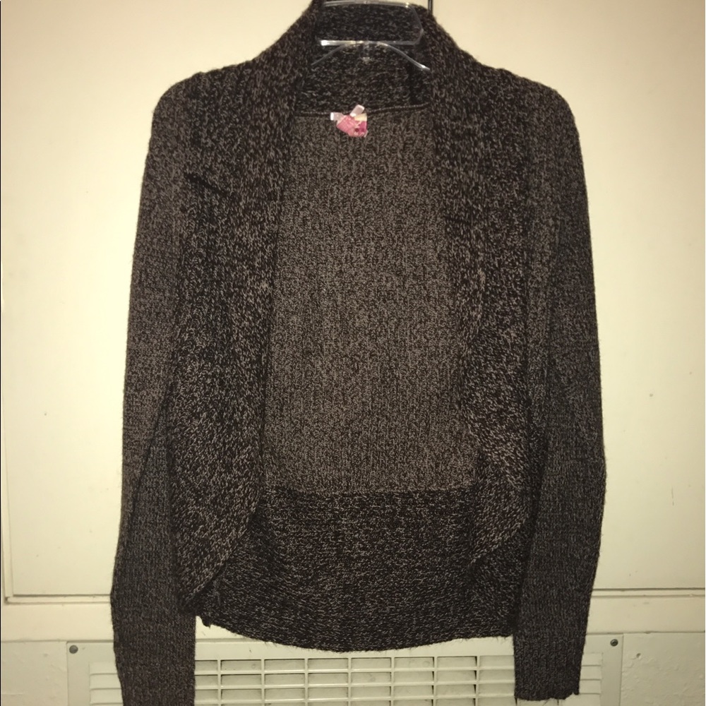Brown cardigan