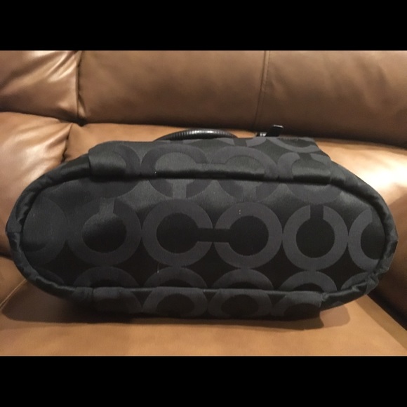 Coach Purse in Signature Black - Picture 3 of 5