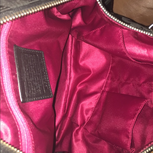 Coach Purse in Signature Black - Picture 5 of 5