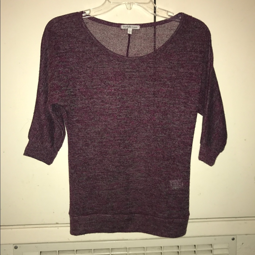 Purple shirt