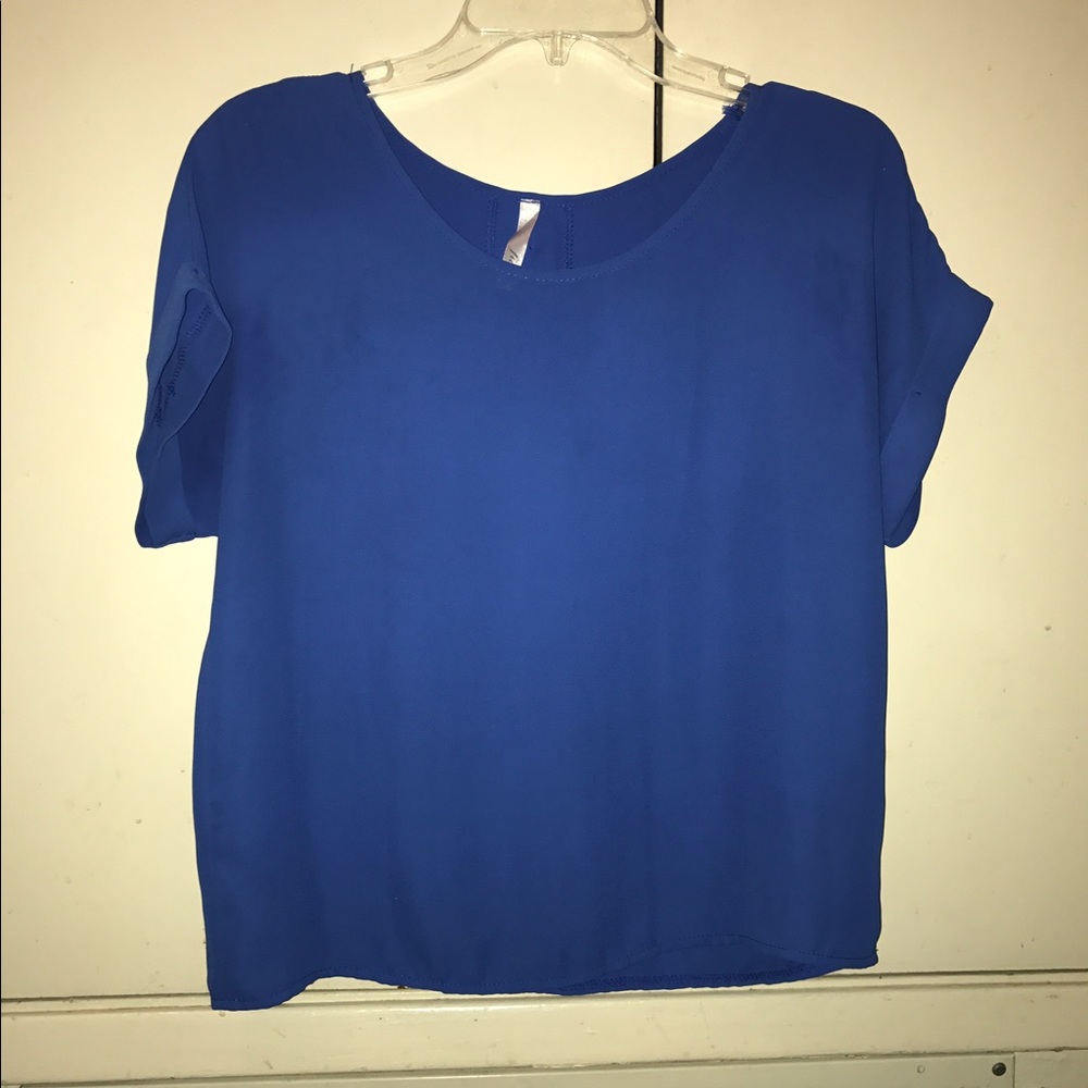 Blue blouse