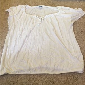 White Peasant Top