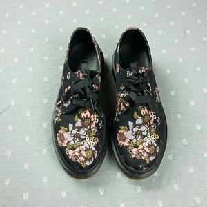 Doc Martens Floral Oxfords