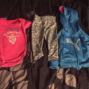 Puma 0-4month outfit