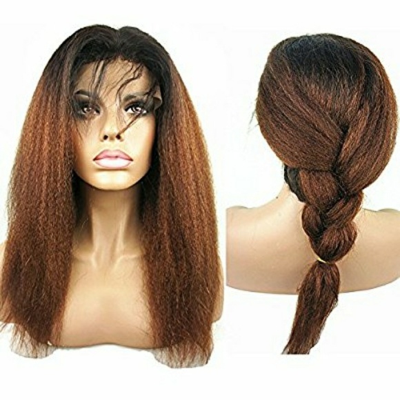 Italian Yaki Lace Wig 12 inches!! main image 6