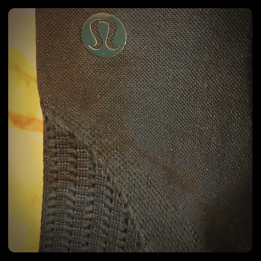 NWOT Lululemon Teal Tie Dyed Cropped Pant #Gym!!!