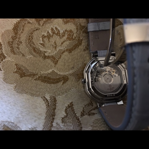 Ladies sapphire and diamond Clerc C-One watch main image 6