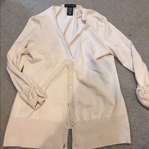 Cream cardigan