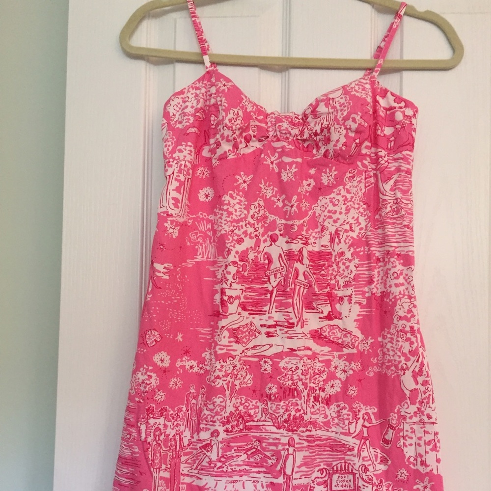 Lilly pulitzer Kelley dress size 0 euc