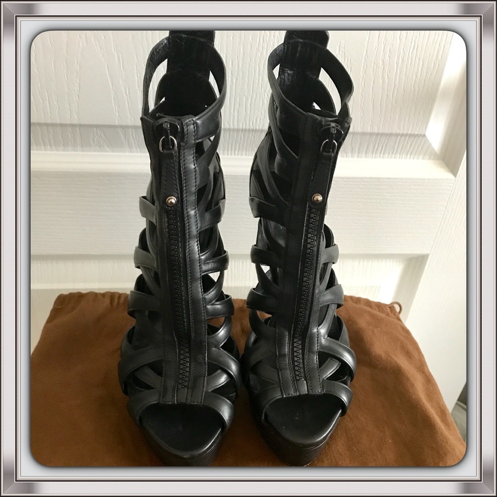 Gucci Gladiator Heels - Picture 2 of 8