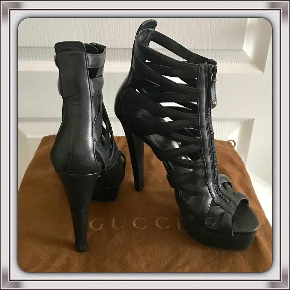 Gucci Gladiator Heels - Picture 4 of 8
