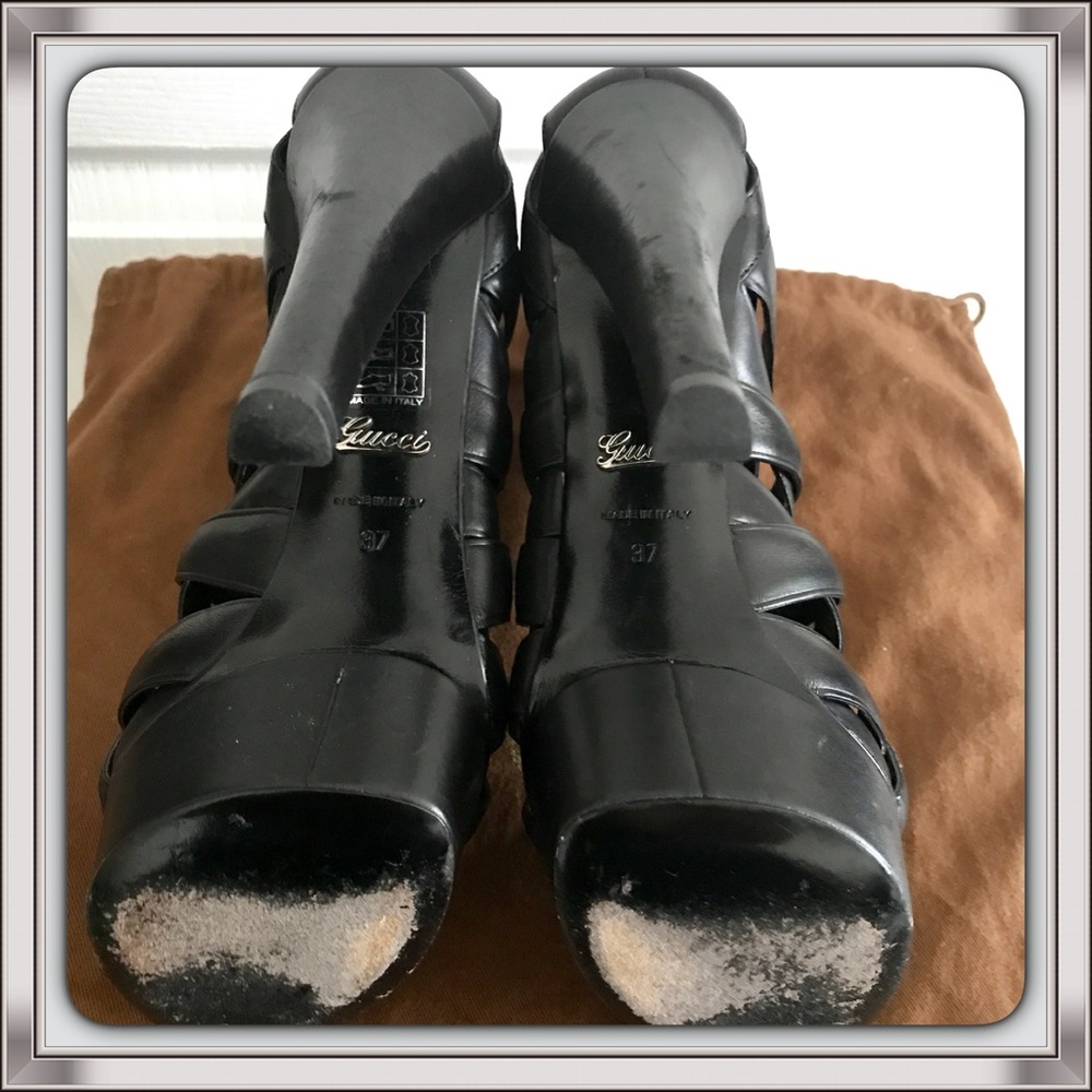 Gucci Gladiator Heels - Picture 6 of 8