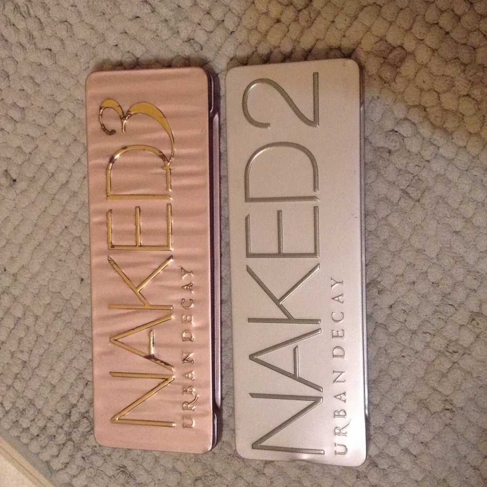 Urban decay naked 2 & 3 palettes